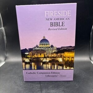 Fireside New American Bible Revised Catholic Companion Edit Librosario Classic